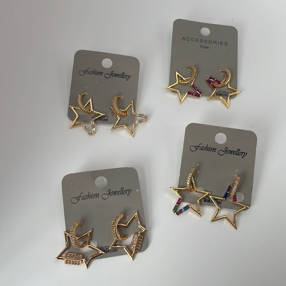 Multicolour brand new choice of earrings, never used! - Picture 6 of 8